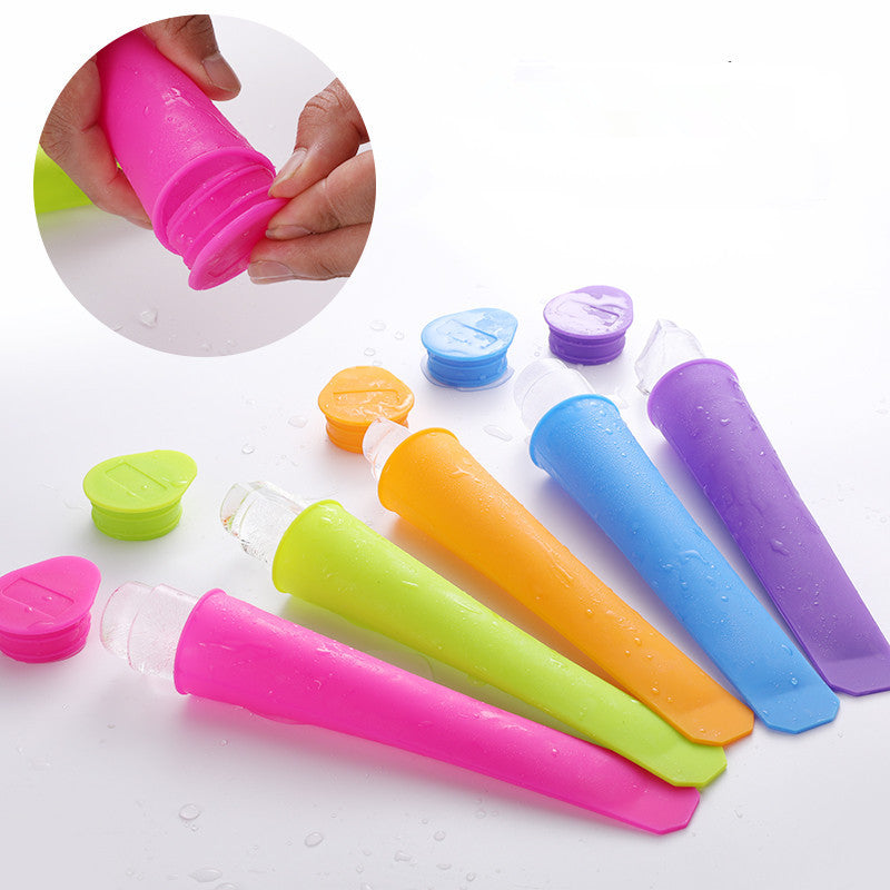 Silicone Ice Cube Mold with Lid for Homemade Ice Treats