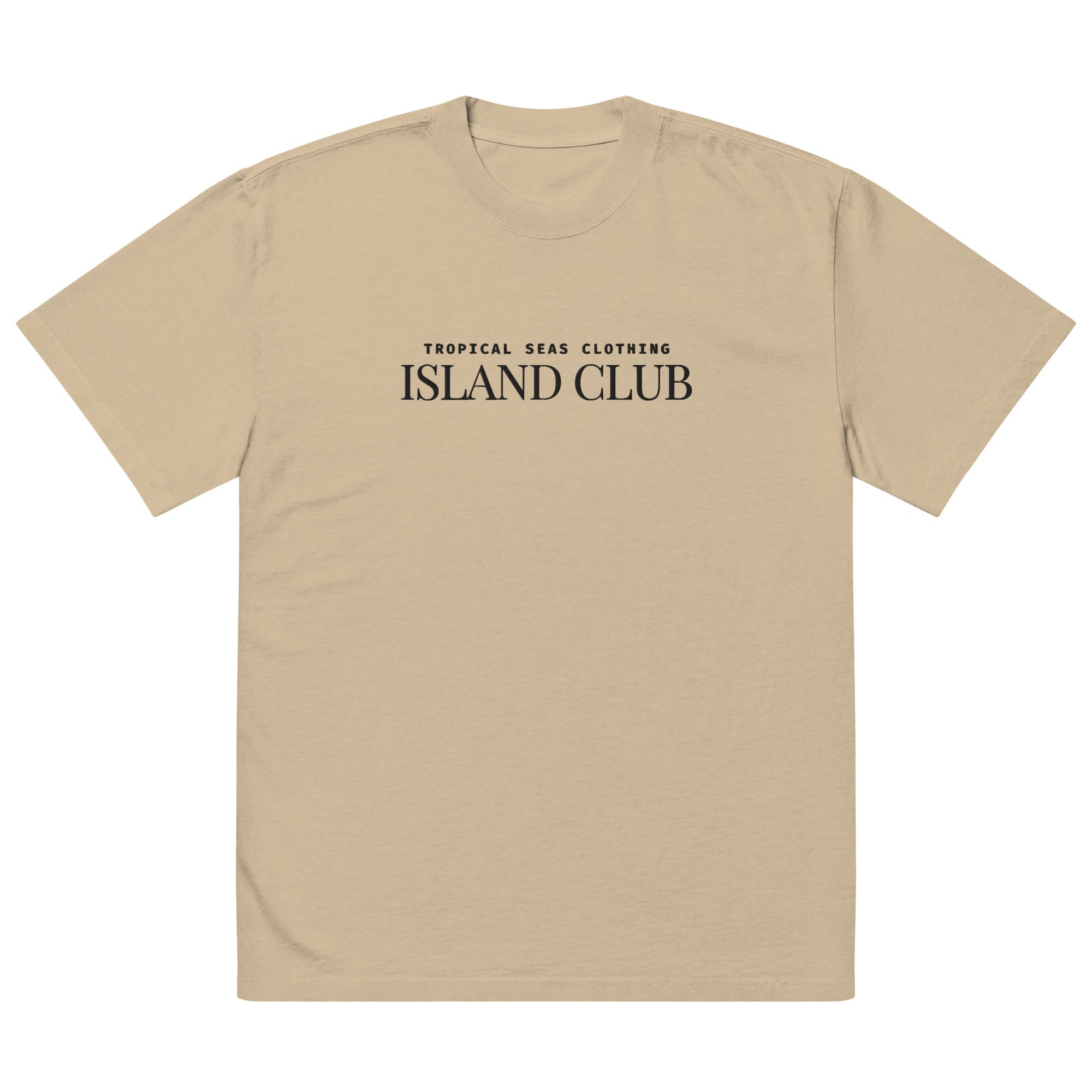 Oversized Tropical Seas faded t-shirt