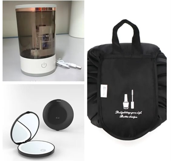 Electric Makeup Brush  Cleaner with USB Charging