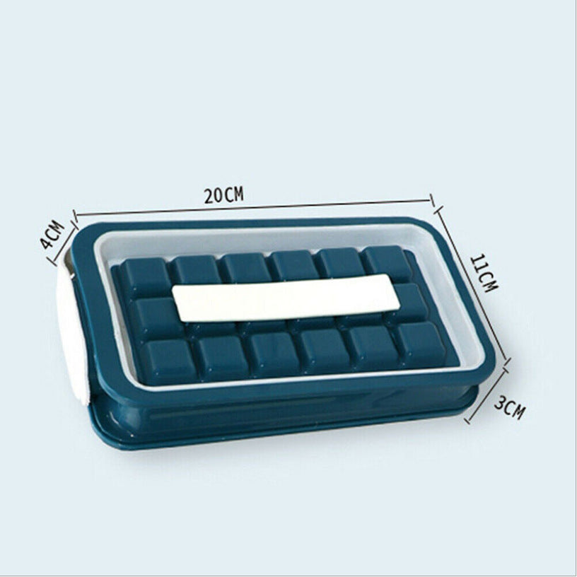 Folding Silicone Ice Cube Tray Mold